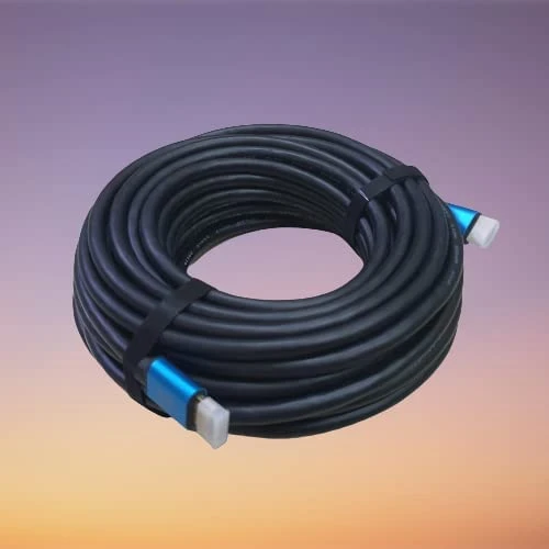 كابل HDMI 2.0 عالي الأداء بطول 5 متر يدعم دقة 4K فائقة الوضوح بتردد 60 هرتز. سرعة نقل بيانات عالية 18 جيجابت في الثانية. تعبئة صندوق الألوان للحماية والراحة. - Image 2