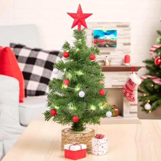 Our Generation Christmas Tree with Lights and Ornaments Holiday Decor Set for 18 Inch Dolls - Our Generation - Image 7