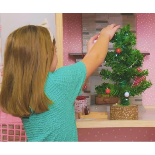 Our Generation Christmas Tree with Lights and Ornaments Holiday Decor Set for 18 Inch Dolls - Our Generation - Image 8