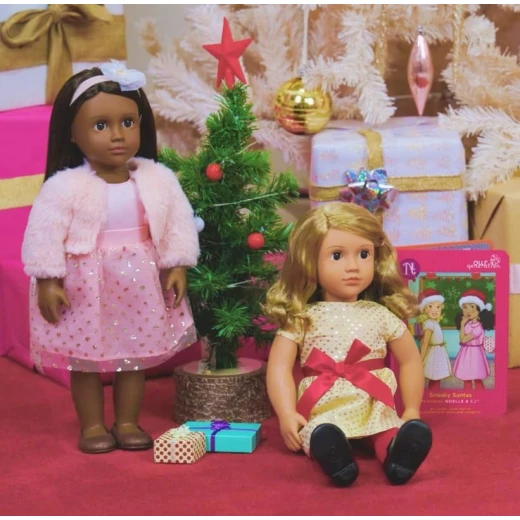 Our Generation Christmas Tree with Lights and Ornaments Holiday Decor Set for 18 Inch Dolls - Our Generation - Image 10