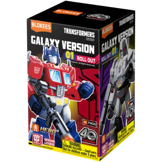 Blokees Transformers Galaxy Version 01 Roll Out Blind Box Articulated Model Kit Blokees Transformers Galaxy Version 01 Roll Out Blind Box Articulated Model Kit