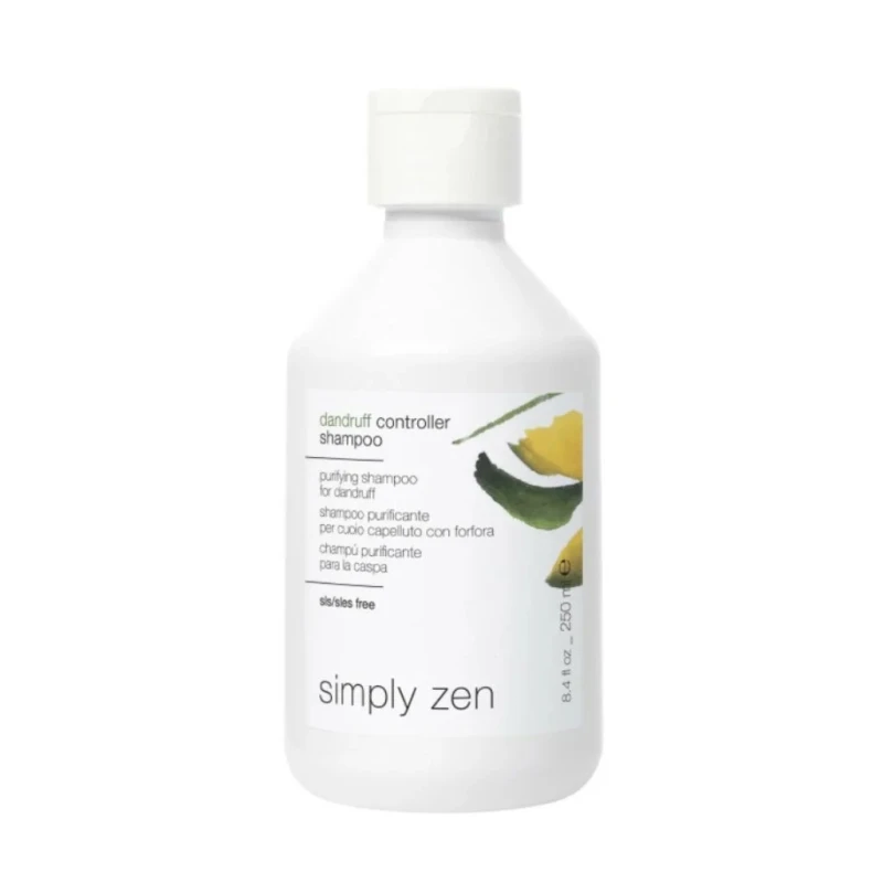 شامبو Simply Zen للتحكم في القشرة 250 مل، علاج مضاد للقشرة لفروة رأس صحية - سيمبلي زين