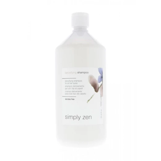 Simply Zen Detoxifying Shampoo 1000ml for All Hair Types, Shine Enhancing Simply Zen Detoxifying Shampoo 1000ml for All Hair Types, Shine Enhancing
