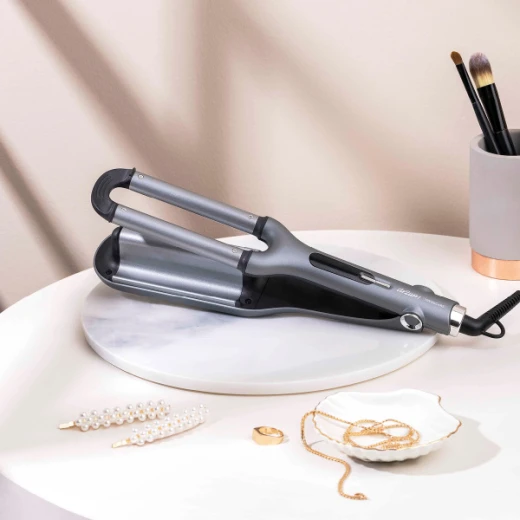 أداة تصفيف الشعر Arzum Trendcare Wag Curler AR5079 أنثراسايت سيراميك - ارزوم - Image 3