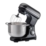 Arzum Stand Mixer AR1179B Powerful 1500W Motor Black Finish with 10 Liter Stainless Steel Bowl and 6 Variable Speeds for All Your Baking Needs - Arzum
