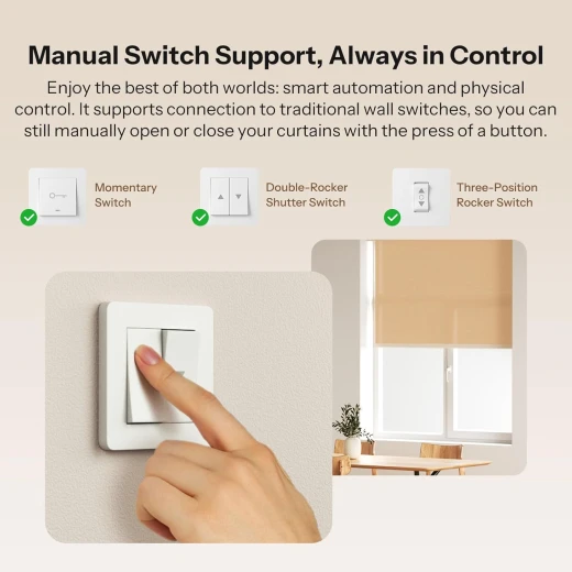 SONOFF Zigbee Smart Roller Shutter Switch MINI-ZBRBS, Mini Size, Percentage Control, Alexa Google Home Assistant Compatible 4 Pack - Sonoff - Image 3