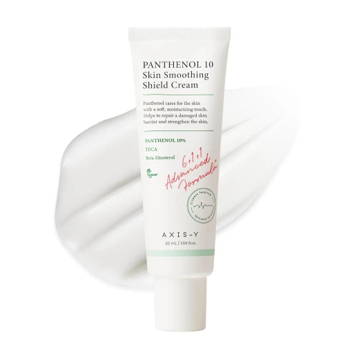 AXIS-Y Panthenol 10 Skin Smoothing Shield Cream - Daily Facial Moisturizer Barrier Cream for Long Lasting Hydration & Soothing - Vegan Korean Skin Care Face Lotion - 1.69 fl. oz. AXIS-Y Panthenol 10 Skin Smoothing Shield Cream - Daily Facial Moisturizer Barrier Cream for Long Lasting Hydration & Soothing - Vegan Korean Skin Care Face Lotion - 1.69 fl. oz.