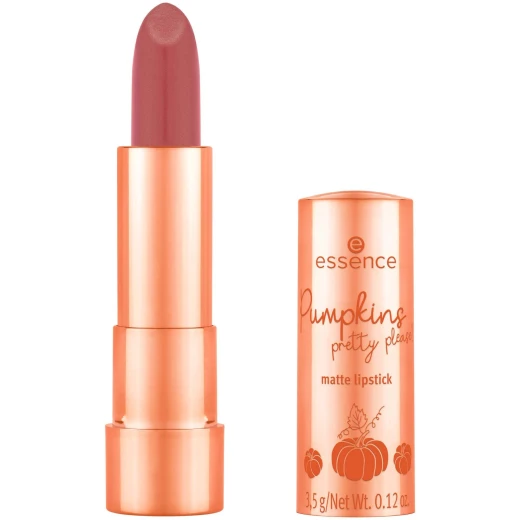 Essence Pumpkins Pretty Please Matte Lipstick Sweeter Than Pumpkin Pie Nude Creamy Formula Essence Pumpkins Pretty Please Matte Lipstick Sweeter Than Pumpkin Pie Nude Creamy Formula