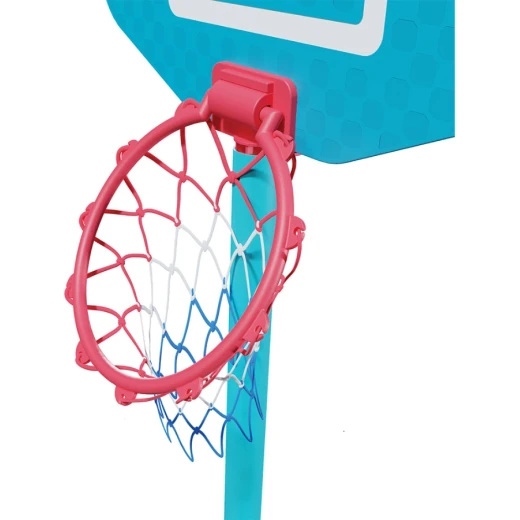 Swingball Kids First Adjustable Basketball Hoop Set, Blue, 3+ Years - Image 2