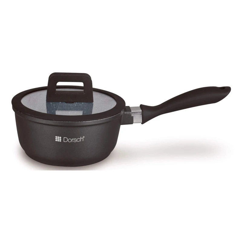 Dorsch 18cm Lifetime Non Stick Saucepan with Ceramic Coating 1.8 Litre, Featuring Durable Construction and Even Heat Distribution for Optimal Cooking Performance, Dishwasher Safe - Dorsch cookware