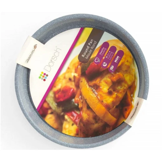 Dorsch Non Stick Round Cake Pan 28cm, Ceramic Coated, Easy Clean - Dorsch cookware - Image 2