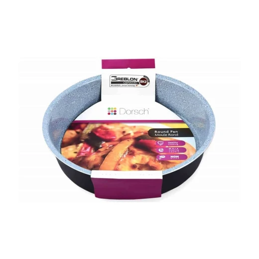 Dorsch Non Stick Round Cake Pan 28cm, Ceramic Coated, Easy Clean - Dorsch cookware - Image 3
