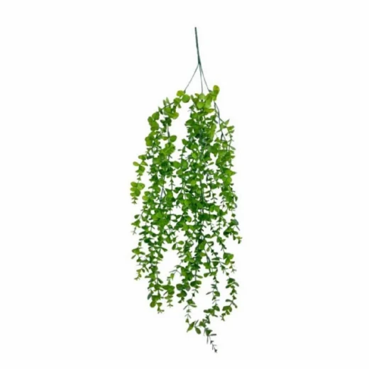 Green Boat Eucalyptus Artificial Leaves Hanging Creepers Green Decoration 78 cm – Realistic Faux Eucalyptus Vine Plant for Wall, Balcony, Wedding, Home, Garden & Indoor Outdoor Decor - Wateen store - Image 3