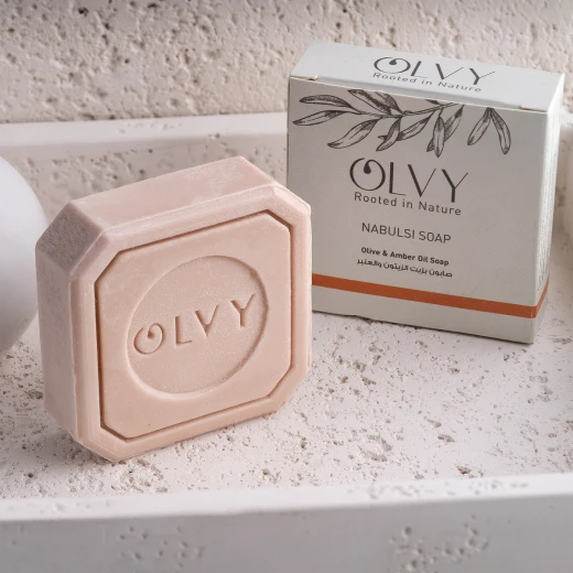 OLVY Olive & Amber Oil Bar Soap – Moisturizing Gentle Cleansing Bar with Warm Amber Fragrance, Leaves Skin Soft, Smooth, Fresh, and Hydrated, Ideal for Daily Use on All Skin Types OLVY Olive & Amber Oil Bar Soap – Moisturizing Gentle Cleansing Bar with Warm Amber Fragrance, Leaves Skin Soft, Smooth, Fresh, and Hydrated, Ideal for Daily Use on All Skin Types
