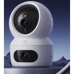 EZVIZ H7C Dual 2K+ Indoor WiFi Security Camera – Pan & Tilt, Human Detection, Built-in 8GB Storage, High-Resolution Dual-Lens Surveillance for Complete Home Monitoring and Reliable Security - Ezviz
