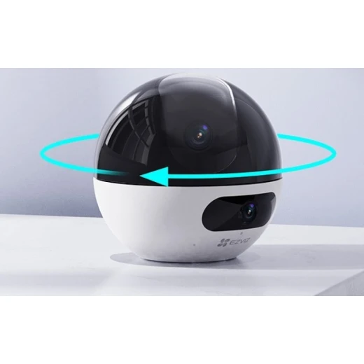 EZVIZ C7 Dual 2K+ Wireless Pan & Tilt Camera with Dual-Lens Technology – High-Resolution Indoor Security Camera with Wide Coverage, Smart Motion Detection, and Reliable Home Monitoring for Continuous Protection - Image 4