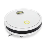 Karcher RCV 2 Robot Vacuum and Mop – Smart Autonomous Cleaning Robot, Vacuuming and Wet Mopping Function, App Control, Gyro Navigation, Ideal for Hard Floors and Low-Pile Carpets - Karcher