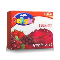 نون ديلايت جيلي كوكتيل حيواني 85 جم، حلوى لذيذة ومنعشة للأطفال والكبار، متوفر بنكهتين مختلفتين