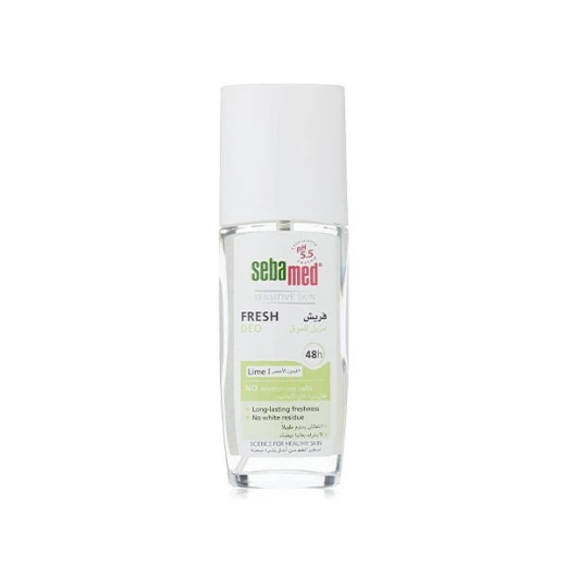 Sebamed 24hr Care Lime Deodorant Spray 75ml – 24h Odor Protection, Gentle on Sensitive Skin, Alcohol-Free and Aluminum-Free, pH 5.5, Long-Lasting Fresh Lime Fragrance Sebamed 24hr Care Lime Deodorant Spray 75ml – 24h Odor Protection, Gentle on Sensitive Skin, Alcohol-Free and Aluminum-Free, pH 5.5, Long-Lasting Fresh Lime Fragrance