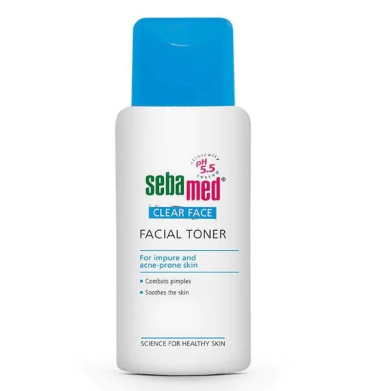 Sebamed Clear Face Deep Cleansing Facial Toner 200ml – Removes Excess Oil and Impurities, Deep Pore Cleansing, Helps Reduce Pimples, Soothes Skin, pH 5.5, Ideal for Oily and Acne-Prone Skin - Sebamed