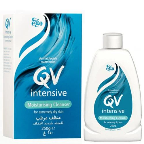 QV Gentle Cleanser for Very Dry Skin 250g, Soap Free, Moisturizing QV Gentle Cleanser for Very Dry Skin 250g, Soap Free, Moisturizing