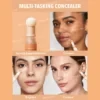 Sheglam High Coverage Sponge Tip Concealer, 12 Hour Full Coverage, Caffeine Enriched - SHEGLAM - Image 5