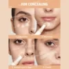 Sheglam High Coverage Sponge Tip Concealer, 12 Hour Full Coverage, Caffeine Enriched - SHEGLAM - Image 7