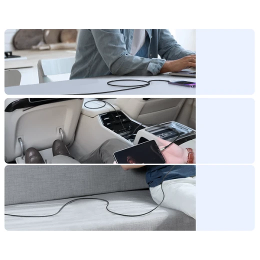 Joyroom Star Light SA27 CC5 USB C to USB C Cable 100W 1.2m Black - Joyroom - Image 8
