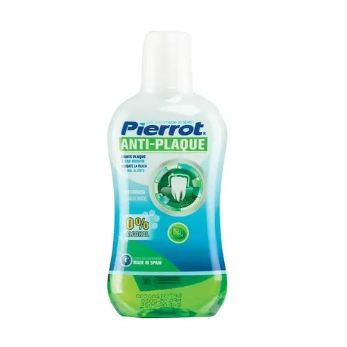 Piero Anti Plaque Mouthwash 500ml, Reduces Plaque, Fresh Mint Flavor - Piero