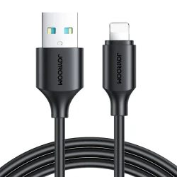 كابل شحن ونقل بيانات USB Lightning من JOYROOM أسود 2 متر