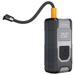 لينيس LCI203 منفاخ إطارات ذكي محمول ضاغط هواء 150 PSI شاشة LCD رقمية رمادي بكابل 3 متر - لينيس