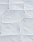 غطاء مرتبة مبطن من مادام كوكو EU أبيض مقاس 160x200 سم للأسرة المزدوجة - مدام كوكو - Image 8